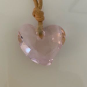 Swarovski heart necklace